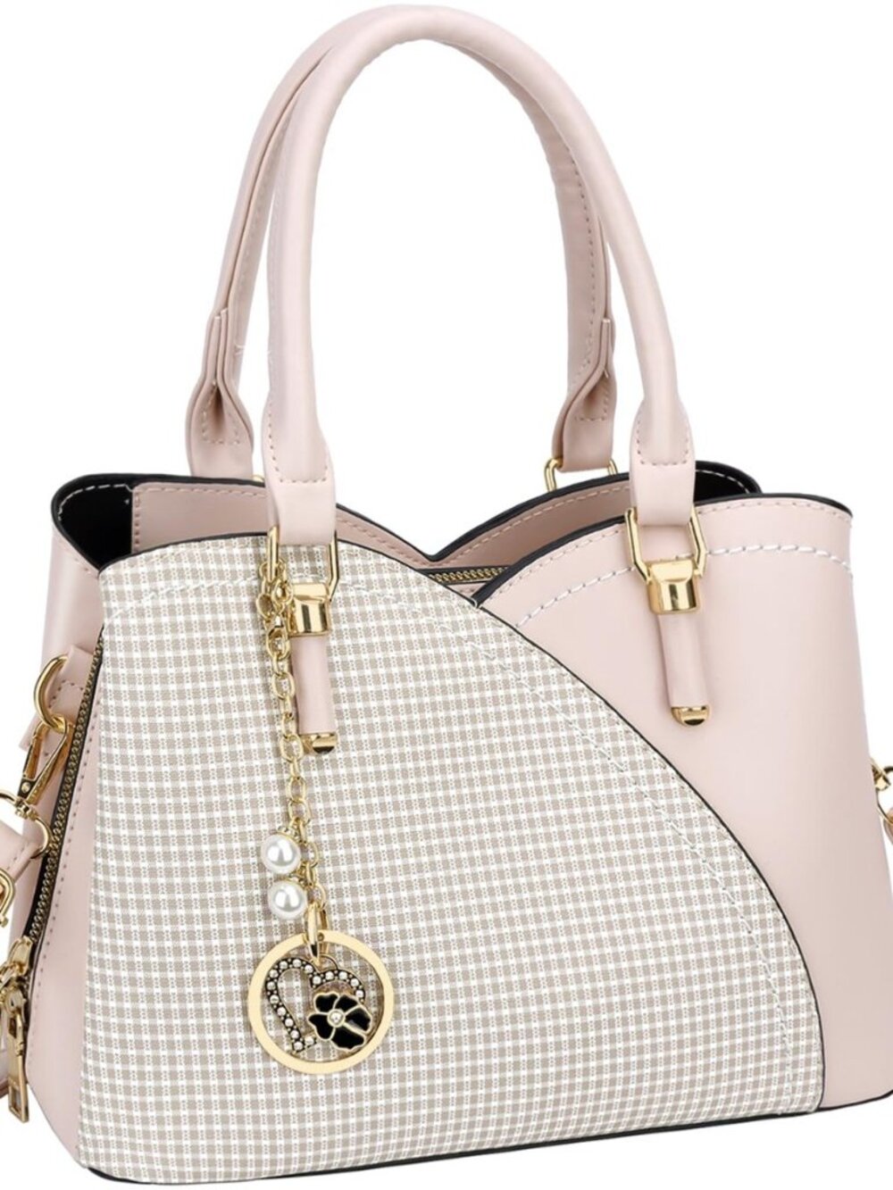 Triple Compartments Purses and Handbags for Women Fashion Ladies Satchel